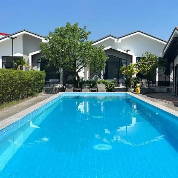 桑迪克莱简易别墅度假村，位于西哈努克的酒店
