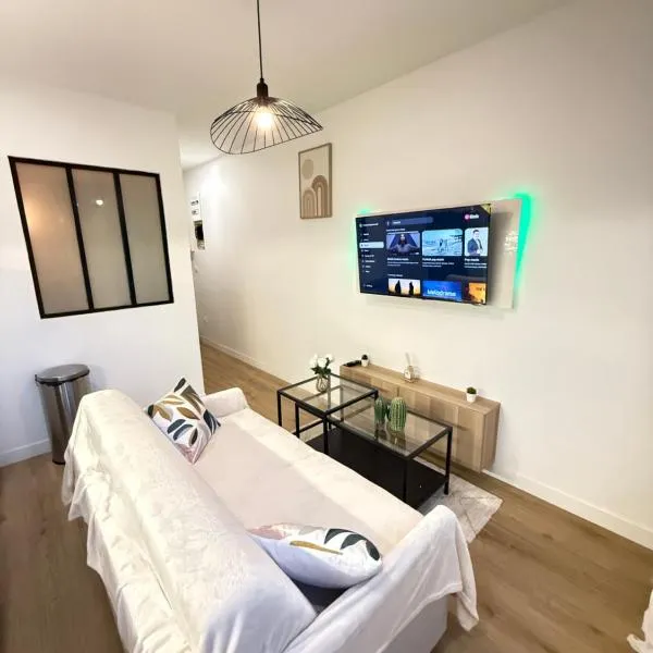 Séjour lumineux et moderne aux portes de Paris，位于让蒂伊的酒店