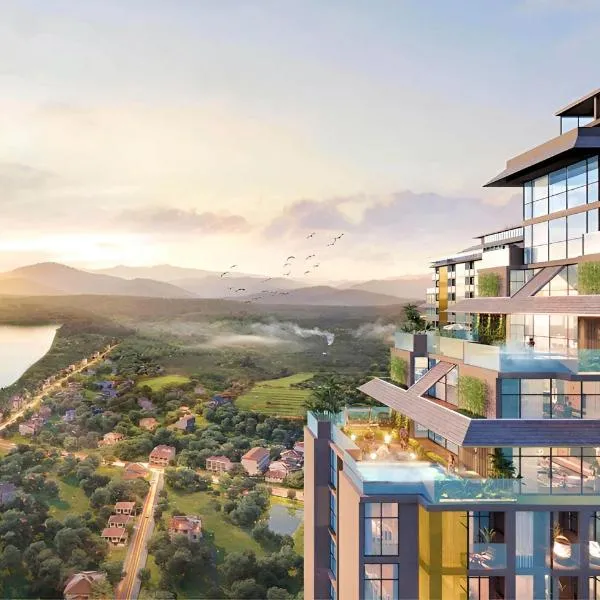 Wyndham Lynn Times Onsen Wellness，位于La Phu的酒店