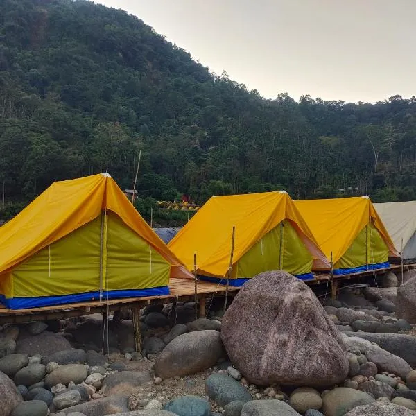 River - Paradise Camps,位于Dawki的酒店