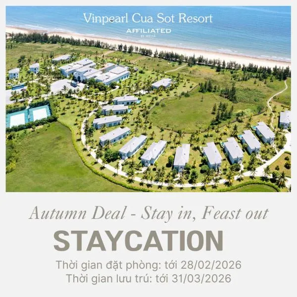 Vinpearl Cua Sot Resort, Affiliated by Melia，位于河静的酒店