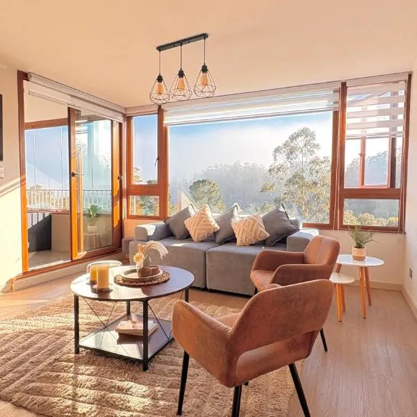 Moderno y exclusivo depto con vista a la laguna grande，位于圣佩德罗德拉帕斯的酒店