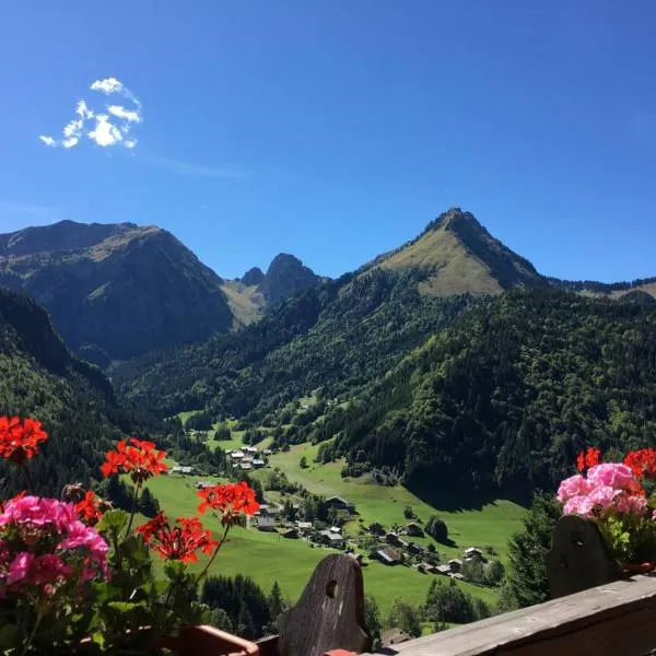 Chalet La Grangette，位于阿邦当斯的酒店