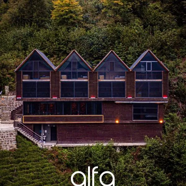 Alfa Dağevleri，位于里泽的酒店
