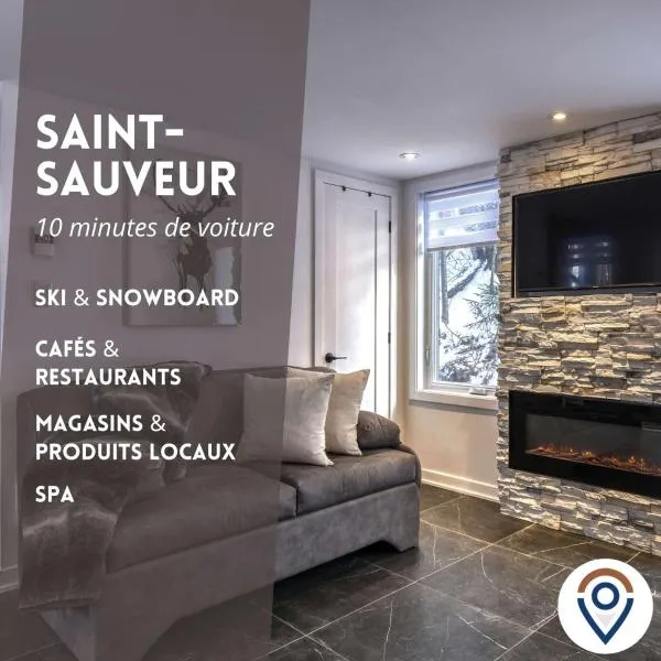 Le mini chalet，位于Sainte Anne des Lacs的酒店