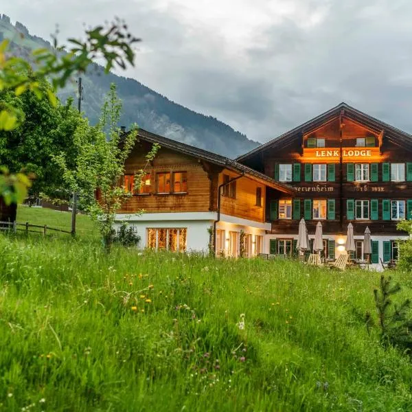 Lenk Lodge - Boutique & Design Hotel und Apartements，位于伦克的酒店
