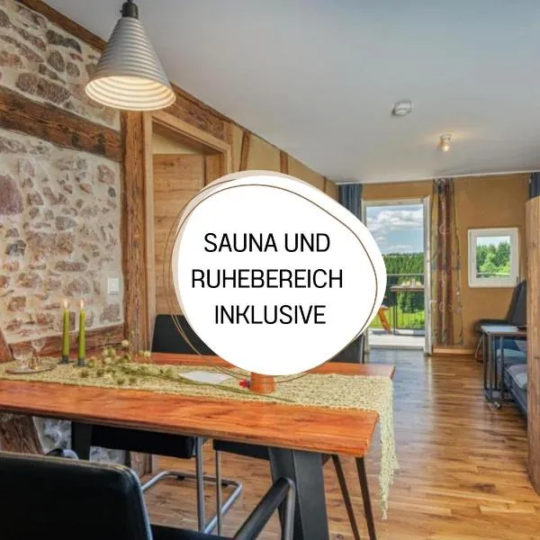 Apartments zum alten Spital | Sauna | Wellnessbreich | Aufzug，位于Dornstetten的酒店