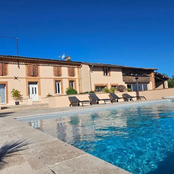 gîte de Codeval，位于Fronton的酒店