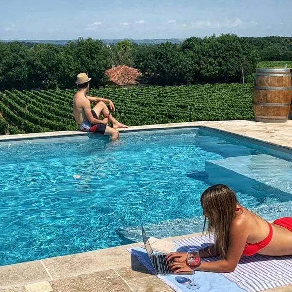 domaine de codeval，位于Fronton的酒店