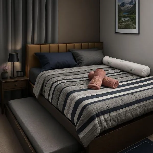 Seven-Eleven Inn 1BR Condo - Royal Oceancrest Mactan，位于Mactan Island的酒店