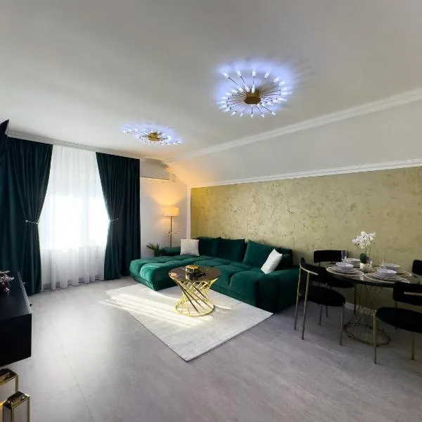 S&S Apartment 1 bedroom with balcony and garden free Parking at location 2 spaces，位于蒂米什瓦拉的酒店