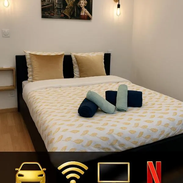 T2 centre-ville avec parking privé inclus，位于卡瓦永的酒店