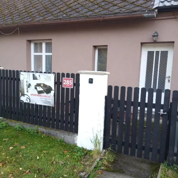 Apartmán u Maxů，位于Strašice的酒店
