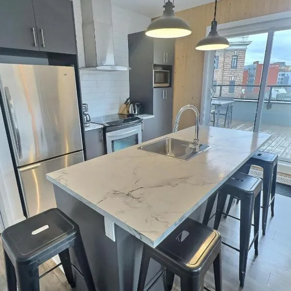 Chez Temporel - Condo urbain，位于魁北克市的酒店