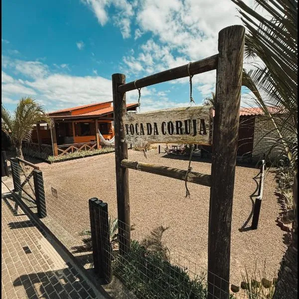 Pousada Toca da Coruja Chales pequeno，位于Balneário Gaivotas的酒店