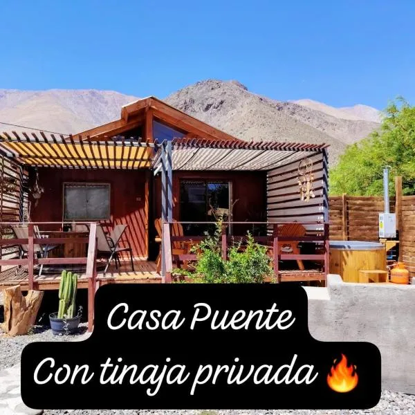 Casa Puente con Tinaja privada en Rivadavia，位于维库尼亚的酒店