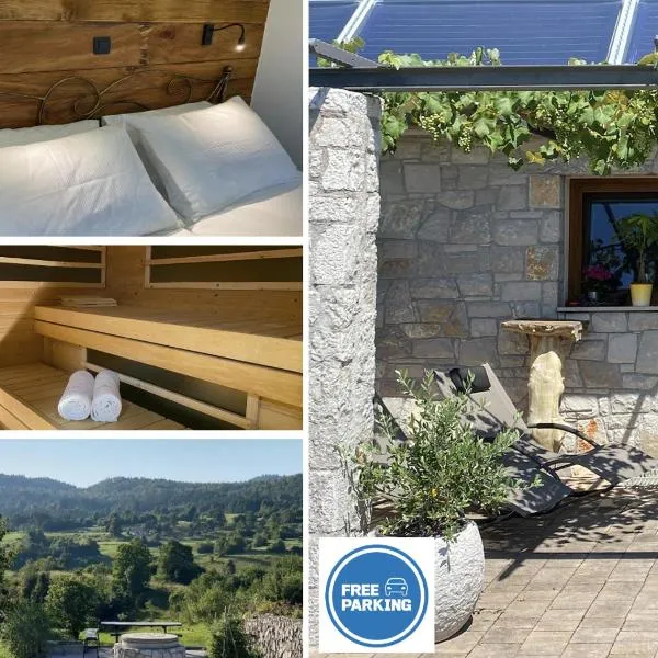 Spacious apartment in nature with sauna!，位于波斯托伊纳的酒店