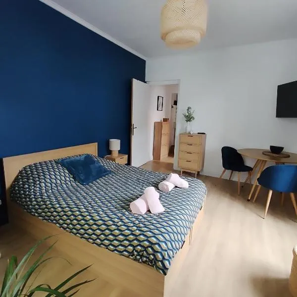 Logis cosy du centre ville，位于艾克斯莱班的酒店