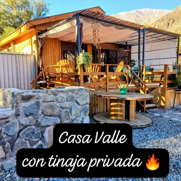 Casa Valle con Tinaja privada en Rivadavia,位于Rivadavia的酒店