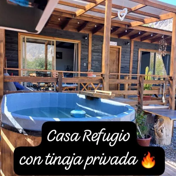 Casa Refugio con Tinaja privada en Rivadavia，位于维库尼亚的酒店