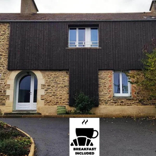 Le Petit Moulin Rouge, B&B, SDB en-suite, parking privé gratuit，位于博瓦的酒店