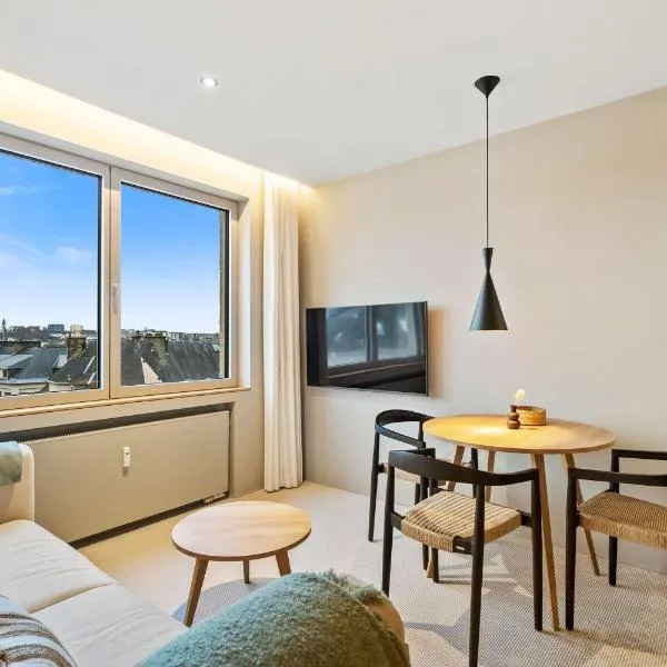 Modern Studio Near Gare & City Center, Wi-Fi，位于卢森堡的酒店