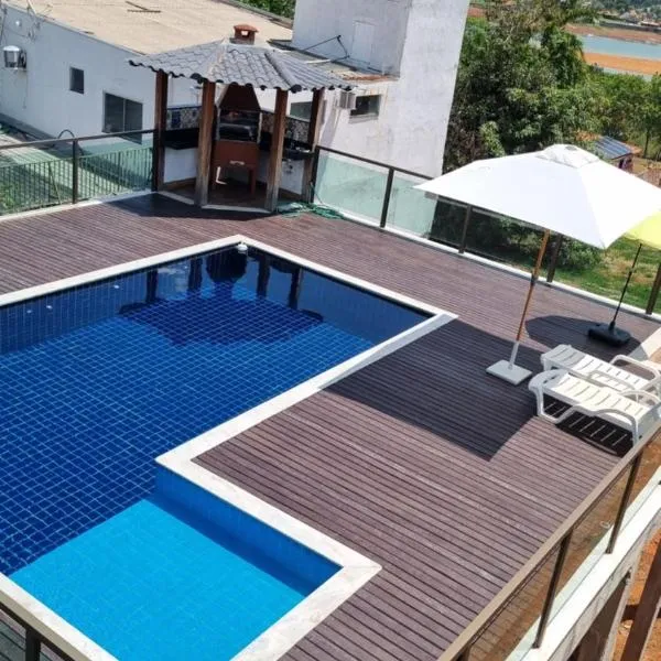 RECANTO BRENDA - Casa Luxo Capitólio com Vista pro lago, Escarpas e MorroChapeu，位于卡皮托利乌的酒店