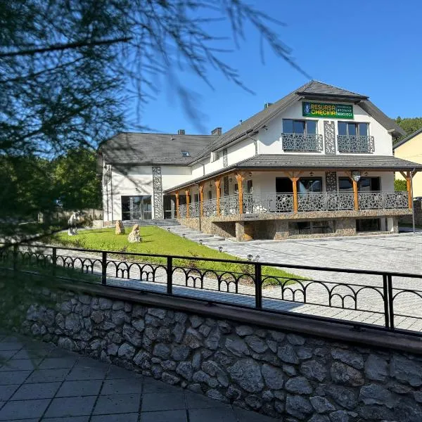 Resursa Chęcina Restauracja & Browar & Noclegi，位于亨齐内的酒店