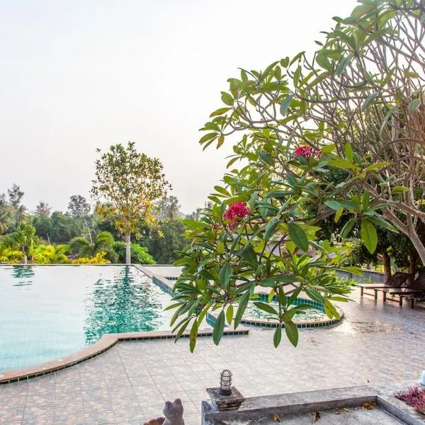 Dream Villa 1bd with a swimming pool，位于Haad Pleayleam的酒店