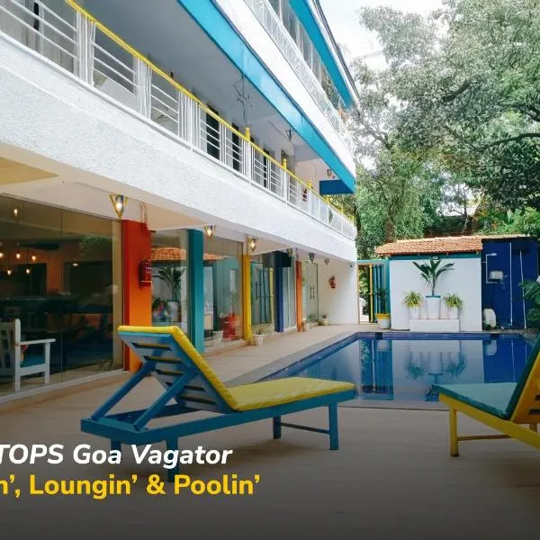 goSTOPS PLUS Goa, Vagator，位于果阿旧城的酒店