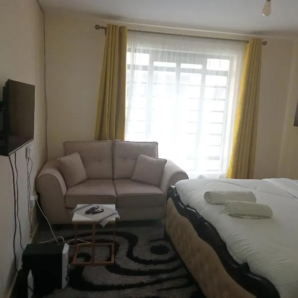 Cavendish Square Studio Apartment, Syokimau，位于思由基茅的酒店