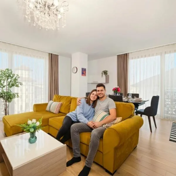 Central Accommodation in Monarh Tower by Open House apartments，位于蒂米什瓦拉的酒店