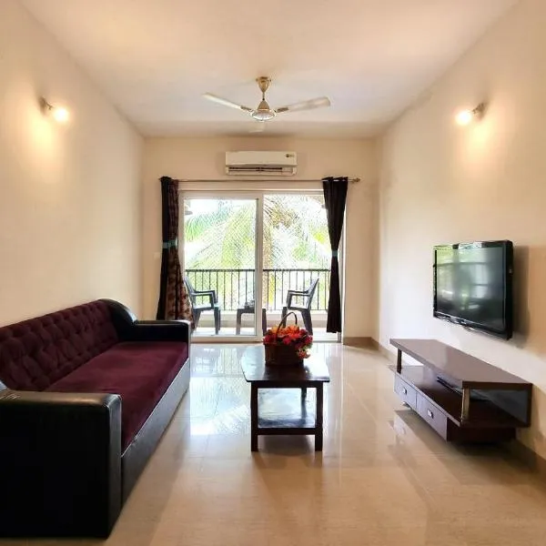 Goa Chillout Apartment - 1BHK, Baga，位于巴加的酒店