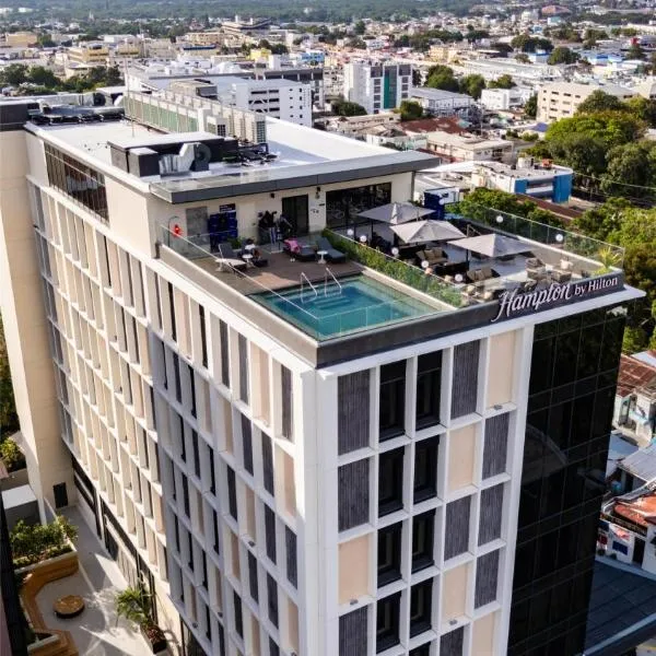 Hotel Hampton By Hilton Santiago De Los Caballeros，位于圣地亚哥洛斯卡巴的酒店