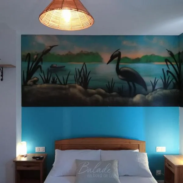 L'atelier du vélo，位于卢瓦尔河畔叙利的酒店