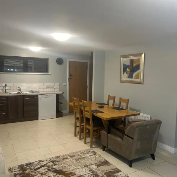 New 4 stars Large prime city center 2 bed 2 bath duplex apartment with free secure parking，位于贝尔法斯特的酒店