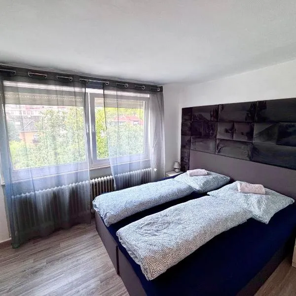 Wohnung für 4 Personen nahe Frankfurt WLAN Küche，位于奥芬巴赫的酒店