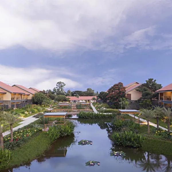 Hilton Hyderabad Genome Valley Resort & Spa，位于海得拉巴的酒店