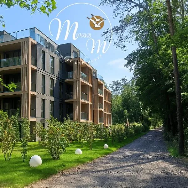 Sea & Forest - Apartamenty Może nad Morze, Parking, basen, siłownia GRATIS，位于米兹多洛杰的酒店