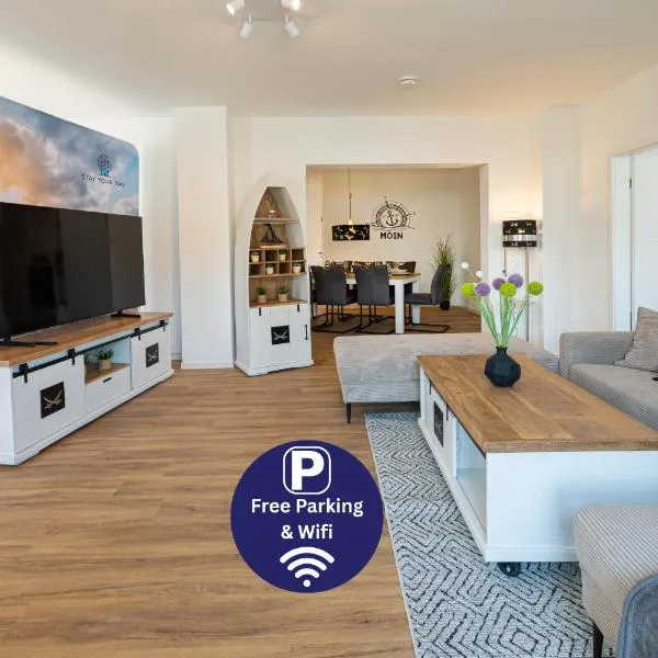 Captains Nest - Modernes, zentrales Apartment mit Garage in Deichnähe von STAY YOUR WAY，位于不来梅港的酒店