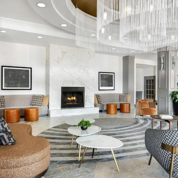 芝加哥米德韦机场万豪酒店，位于贝德福德公园的酒店