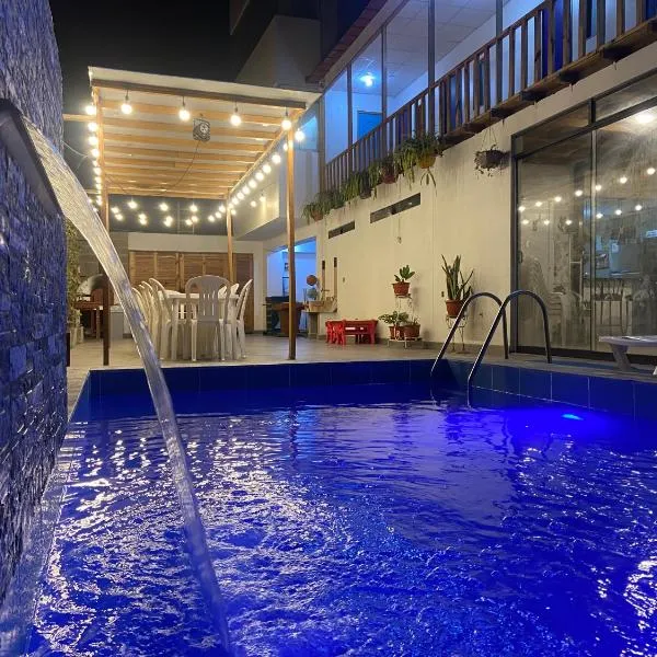 Villa Alfonso - Casa playa con piscina temperada，位于利马的酒店