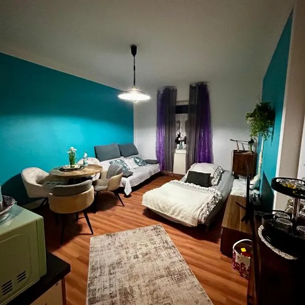 Ferienwohnung HAPPYHOME Bahnhofnah gemütlich familiär，位于阿恩施塔特的酒店