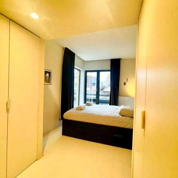Elegant Central Apartment Quiet and Bright，位于布鲁塞尔的酒店