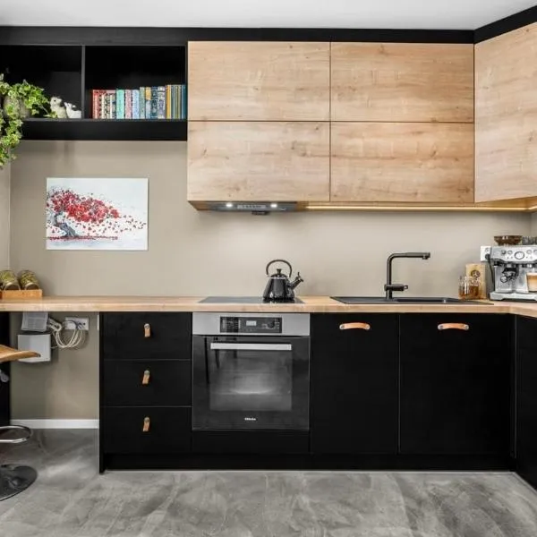 Trondheim's smallest detached house in the middle of the city centre!，位于特隆赫姆的酒店