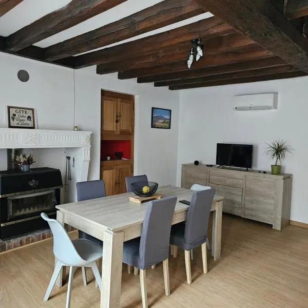 Gîte entre vigne et loire Sancerre，位于桑塞尔的酒店