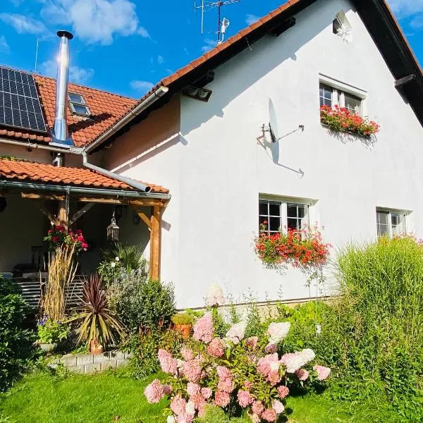 Krásný apartmán v bráně Lužických hor，位于Cvikov的酒店