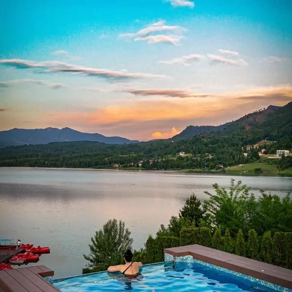 Hotel Roser House Boutique - pe malul lacului Colibita，位于科利比塔的酒店