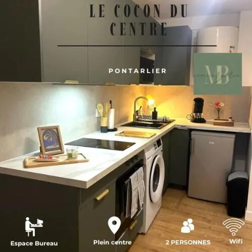 Le cocon du centre，位于蓬塔利耶的酒店