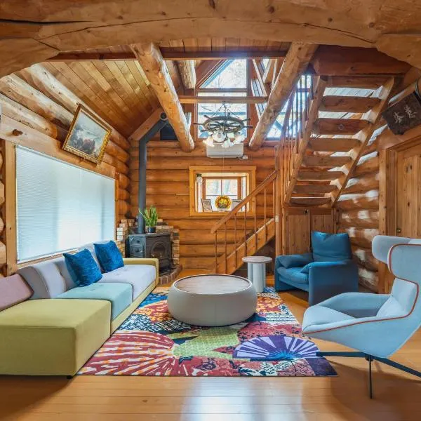 Hakuba Riverside Loghouse，位于白马村的酒店